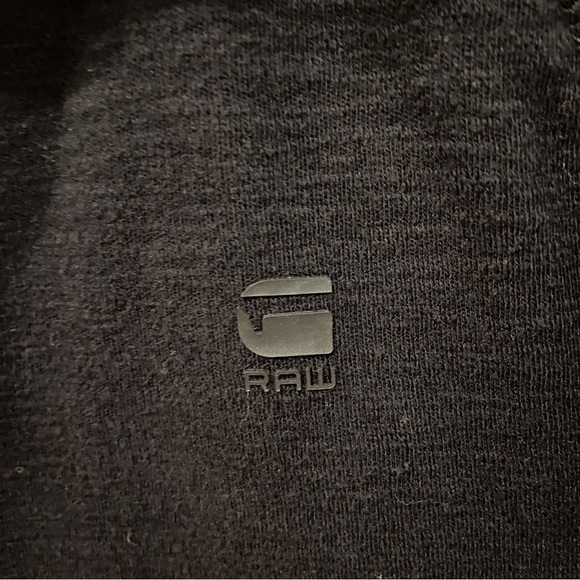 G-Star Raw Medium Jirgi Top Jacket Mock Neck Full Zip Black - Picture 8 of 12